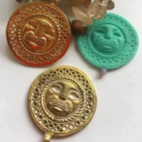 Piece worked in the artisan workshop | Emptying technique | Treasure Lord of  Sipan Replica| Handmade | Peruvian Goldsmithing |