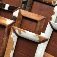 Leather Lined Photo Frames