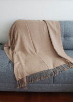 Throw Blanket beige