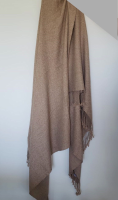 Throw Blanket beige1