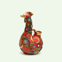 Ceramic Hen-Shaped Vase