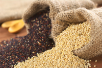 BLACK AND WHITE QUINOA