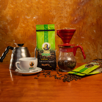 100% Organic Roasted Ground Coffee 