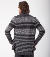 Unisex gray cardigan