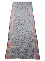 Emboirdered shipibo textile