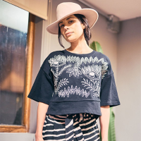 Embroidered T-shirt