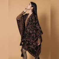 persian alpaca poncho