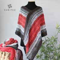 Alpaca poncho Ines 018