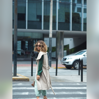 Beige Sleeveless Coat AB-225 Gretty
