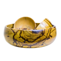 Salad Bowl with 4 Pieces Bowls