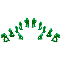  Commando Soldiers includes 12 little soldiers.