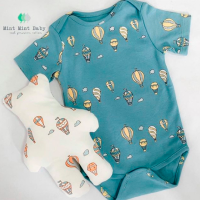 Blue Baby Cotton Jumpsuit