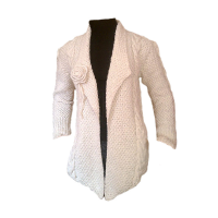 100% Alpaca Fiber Open Sweater