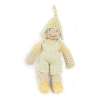 Hand Knitted Dolls of Organic Cotton