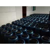 Drums with whole black olive 