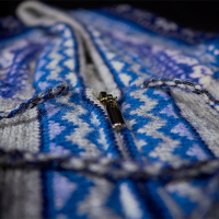 Alpaca Sweater with Zipper