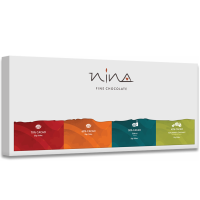 Chocolate Bar 4 Pack 25g each Nina