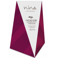 Nibs Covered in Chocolate 60% 50g Nina