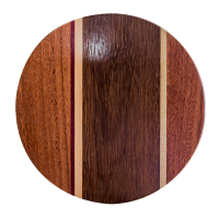 Rotating Wooden Plate Mix