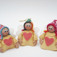 Angels in Cold Ceramic