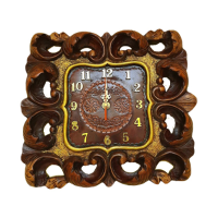 Carved Clock
