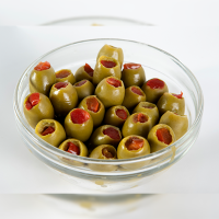 Stuffed Green Olives with Pepper