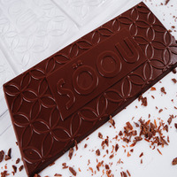 Chocolate Bar with Mold Design