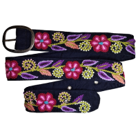 Sheep wool Embroidered Belt