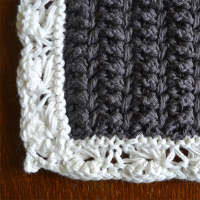 Crochet and Jersey Placemat