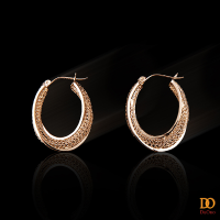 Gold earrings 10Kt