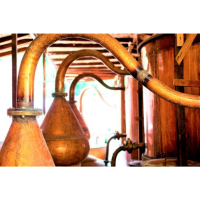 Stills for distillation of Pisco Soldeica