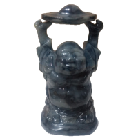Buddha of Fortune # 2 - Stone Carved Ornaments