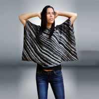 100% Alpaca poncho