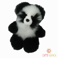 Alpaca fur teddy Bear -Panda