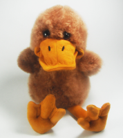 Baby Alpaca Fur Duck- Stuffed Animal