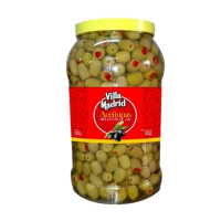 Green Olives Stuffed with Chili Pepper