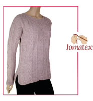 FORTALEZA sweater for the Autumn Winter season, handmade with 100% BABY ALPACA material