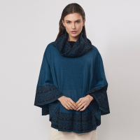Alpaca Poncho Long Neck 