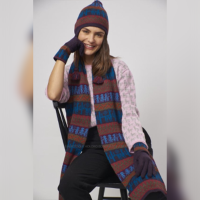 Scarf, Wool Cap and Gloves Set