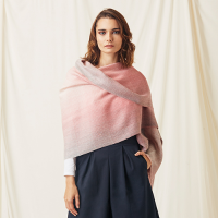 Classic Unisex Shawl with patterns 100% Baby Alpaca