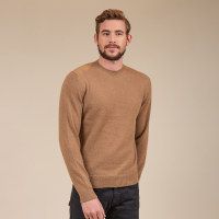 Men's sweater in 100% Baby alpaca
