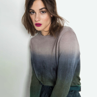 Alpaca knit sweater