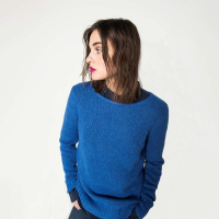Alpaca knit sweater