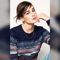 Alpaca knit sweater