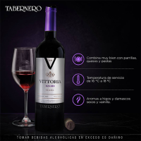 Vittoria Malbec Wine 100% Malbec