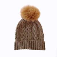 Alpaca Beanie - Pompom