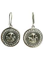 Silver Tara Feline Pendant  |Pendant Earring | Peruvian Silver 950 |Pre - Columbian Jewelry |