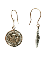 Silver Tara Feline Pendant  |Pendant Earring | Peruvian Silver 950 |Pre - Columbian Jewelry |