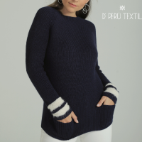 Alpaca Knit Sweater - Flora