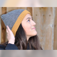 Reversible Alpaca Beanie